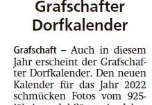 20211127 Sauerlandkurier Dorfkalender