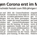 20220122 Sauerlandkurier Verschiebung Festakt