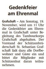 20231111 Sauerlandkurier VolkstrauertagEhrenmal