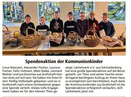 20240504 Sauerlandkurier Kommunionkinder