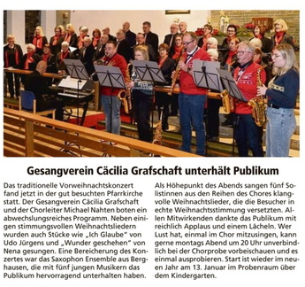 20241228_Sauerlandkurier_Weihnachtskonzert