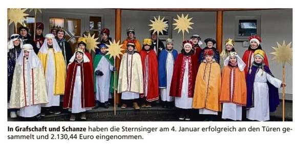 20250111_Sauerlandkurier_Sternsinger