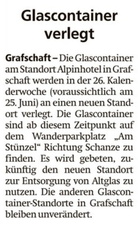 20250621_Sauerlandkurier_Glascontainer