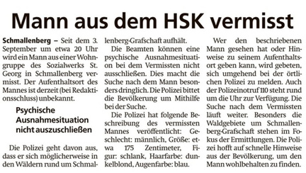 20250913_Sauerlandkurier_Vermisster