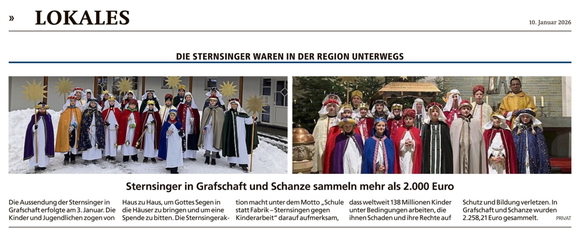 20260110_Sauerlandkurier_Sternsinger