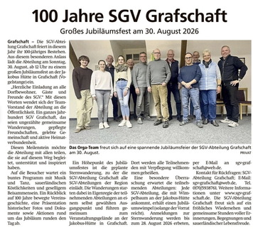 20260822_Sauerlandkurier_SGV-Jubiläum